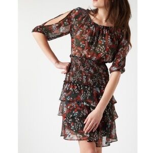 Maje Romeane Sheer Dress